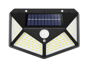 100 Led Porte Extérieure Sans Fil Lampe Étanche 100 LED Jardin Lumière Solaire Avec Détecteur De Mouvement Mur Solaire Jardin Lumières - Product Image 2