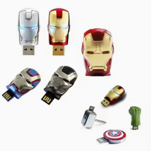 Personnage <span class=keywords><strong>Marvel</strong></span> Iron Man Clé USB USB 2.0/3.0 avec lumière LED Clé USB - Product Image 6