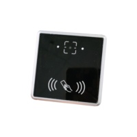 Lecteur RFID NFC 13,56 MHz à montage fixe, scanner de codes-barres 1D, codes QR 2D et Datamatrix avec RS485, RS232, USB, Wiegand pour serrure de porte