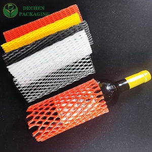 <span class=keywords><strong>Net</strong></span> Cho Niềm Đam Mê Rượu Vang Trái Cây Shrink Bọc Tay Áo Bao Bì Linh Hoạt Chai Bọt Lưới - Product Image 5