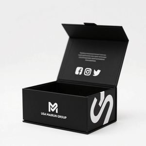 Cajas de Regalo Rígidas Magnéticas de Lujo con Forro de Satén, Inserto de Cinta, para Pelucas y Cabello, Personalizables, Venta al Por Mayor, Cosméticos - Product Image 1