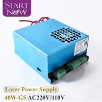 Startnow 40W-GS CO2 lazer güç kaynağı MYJG-40 jeneratör cihazı için 40w lazer tüp