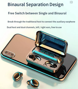 F9 F9-5 F9-5C Auriculares inalámbricos verdaderos 2000 Power Bank BT 5.0 Tws Auriculares con etiqueta privada Auriculares Auricu - Product Image 2