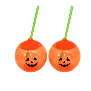 Vasos Reutilizables Ecológicos de Plástico con Forma de Bola de 24 oz, con Tapa y Pajita, Logotipo Personalizado, para Fiestas de Navidad y Halloween, Vietnam - Product Image 1