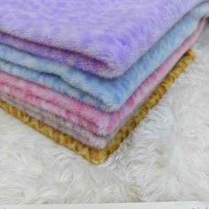 LongFine personnalisé imprimé léopard <span class=keywords><strong>tissu</strong></span> 10mm 12mm 20mm 100% Polyester haute qualité <span class=keywords><strong>tissu</strong></span> à coudre bricolage à la main fausse fourrure <span class=keywords><strong>tissu</strong></span> - Product Image 5