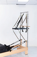 Equipo personalizado para gimnasio, entrenamiento de Pilates, cama equilibrada, máquina de reformador de Pilates con torre para Yoga y Pilates