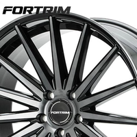 Jantes forgées multi-rayons FORTRIM 1 pièce 18 20 22 24 pouces 5x120 5x114.3 5x130 pour voitures particulières 911 Benz Maserati