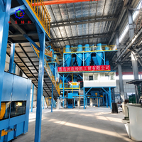 Ligne de récupération automatique de sable vert pour fonderie 60T/H, Système complet de préparation et de recyclage de l'argile et du sable