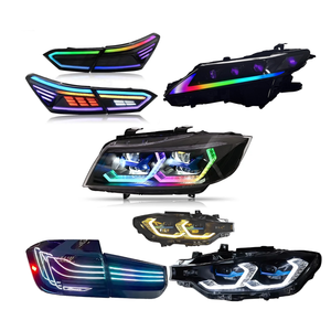 Personalización especial Faros Luces traseras Rejillas Estilo de doble color RGB OSS GTS Estilo Emark <span class=keywords><strong>DOT</strong></span> Certificación Actualización modificada - Product Image 1