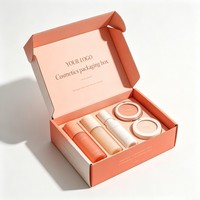 Boîte d'emballage pour cosmétiques, boîte d'expédition pour produits cosmétiques, boîte à lettres personnalisée avec logo, fabrication directe d'usine, pour l'expédition de produits de soin de la peau