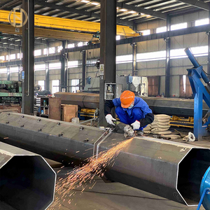 Maßgefertigter 30M 100FT Hochmast-Stahlmonopole Einzelrohr-Kommunikationsturm - Product Image 6