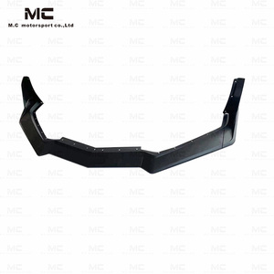 Spoiler Anteriore Nero Lucido in Plastica per <span class=keywords><strong>Corvette</strong></span> C8 - Kit Carrozzeria Modificato - Product Image 2
