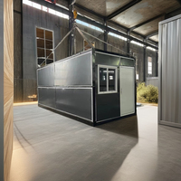 Maison conteneur préfabriquée pliable de 20 pieds JHCE Technology, prix de gros, matériau en panneaux sandwich, à vendre