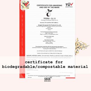 Bolsas Biodegradables para Desechos de Perros, con Logotipo Personalizado, Ecológicas, de Alta Calidad, Impresas, para Excrementos de Perros - Product Image 3
