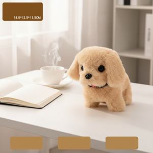 Jouet en peluche pour chien en coton PP promotionnel, vente en gros, animaux en peluche personnalisés, adaptés aux activités publicitaires - Product Image 3