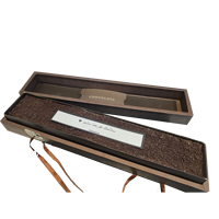 Boîte d'emballage de luxe IMEE avec logo personnalisé pour tiramisu, mousse au chocolat, gâteau au chocolat, boîte pliante en carton avec poignée