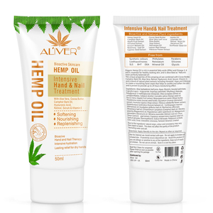 ครีมทามือ aliver ป่านพร้อมน้ำมันเมล็ดกัญชาสำหรับผิวแห้ง50มล. - Product Image 2