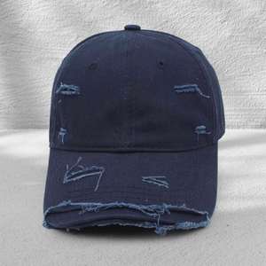 Unisex Distressed Cotton Adjustable Vintage Hat Baseball <b>Cap</b> Dad Hats Unconstructed Washed Mens <b>Plain</b> <b>Caps</b> - Product Image 4