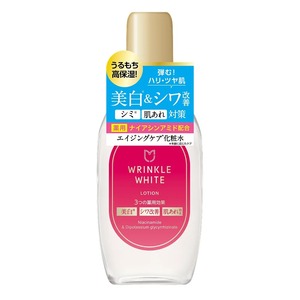 Loción Medicada WRINKLE WHITE con Niacinamida, Aclarante, Antiarrugas, Hidratante, con Ceramida y CICA, Cuidado Facial Japonés, 165 ml - Product Image 2