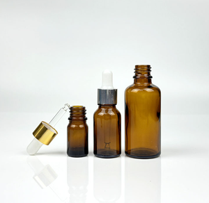 Venta caliente de botellas de vidrio cosméticas de 5ml, 15ml y 20ml con tapa redonda, botella de perfume de vidrio personalizable. - Product Image 6