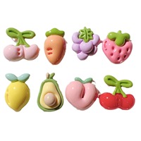 Coque de téléphone portable en résine faite à la main, motif fruits, accessoires d'art et de collection