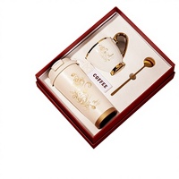 Coffret Cadeau Personnalisé avec Logo : Tasse à Café, Boîte Cadeau en Forme de Cœur, Parapluie – Idéal pour Événements d'Entreprise