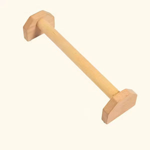 Barras Paralelas de Madera para Calistenia, Parallettes de Madera, Barras para Flexiones, Entrenador de Flexiones Duradero, Agarraderas para Flexiones en el Suelo - Product Image 5