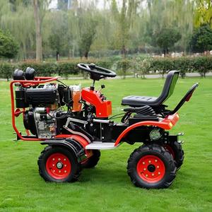 Ergonomischer Aufsitz-Mini-Traktor-Bodenfräsen-Aufsatz für Kleingärten - Product Image 4