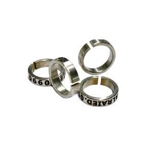 Fabricage Roestvrijstalen Open Been Voet Ring Voor Alle Soorten Papegaaiduif Kip Eend Gevogelte Huisdier Producten - Product Image 4