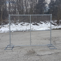 Clôture en treillis métallique galvanisé recouvert de PVC YC, panneaux de clôture temporaire en maille losange noire, fabricant de clôtures en treillis métallique
