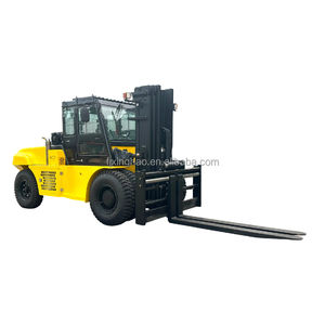 Carretilla elevadora de 12 toneladas, 13 toneladas, 15 toneladas, 16 toneladas para almacén con marca Cummins, motor diésel, carretilla elevadora de servicio pesado con posicionador de horquilla - Product Image 6