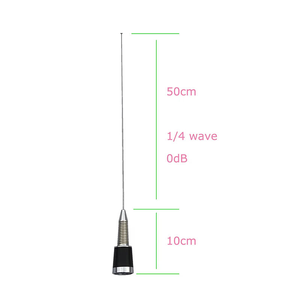 Antenne mobile VHF 136-174 MHz, antenne radio pour voiture avec support NMO - Product Image 3