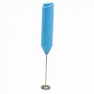 Plastic American Style <b>Round</b> Milk Foamer <b>Battery</b> Operated Whisk Coffee & Tea Tools with 304SS Mixing Head - Product Image 3