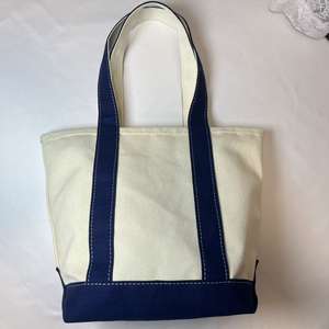 Sacs fourre-tout en toile de coton personnalisés avec impression de logo, poche et fermeture éclair, poignée de longueur moyenne, pour le shopping - Product Image 6