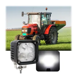 EMC R10 Super lumineux 12V Spot LED lampe de travail 4 pouces 40W tout-terrain tracteur bateau remorque 4x4 24 volts led camion lumière