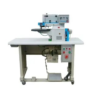 Leather gluing machine