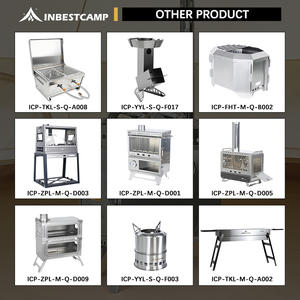 INBESTCAMP - Estufa Portátil de Acero Inoxidable para Sauna, Chimenea Larga, Uso en Invierno, para Picnic al Aire Libre, Pesca en el Hielo - Product Image 5