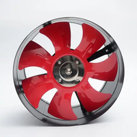 Précipitateur de fumée conduit d'air ventilateur d'extraction flux axial cheminée vapeur étable ventilateur de la chambre des poulets de chair