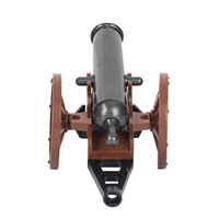 MOC5000 Barbette, 12 Piezas, Bloques de Construcción Educativos de la Segunda Guerra Mundial, Modelo de Cañón de Asalto Pesado, Bloques de Construcción de Armas para Niños, Juguetes de Regalo