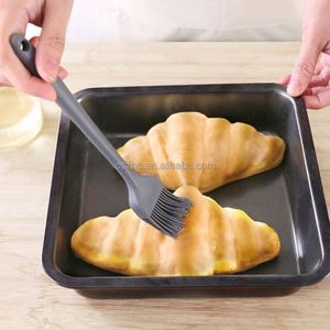 Heat Resistant 7PCS Set <b>Silicone</b> Oven Mitts Mini Pinch Mitts Hot Pads Potholders Trivet Mats Basting Brush for <b>Baking</b> Cooking - Product Image 3