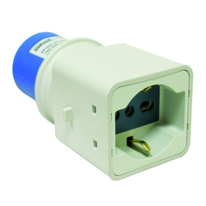 Schuko 2P+T Industrial <b>Plug</b> <b>Adapter</b> 16A 250V With Earth Pin For Electrical Equipment - Product Image 1