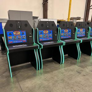 Borne d'arcade universelle QIQU à écran horizontal de 19 pouces, multi-jeu, avec châssis métallique pour laverie automatique et station-service - Product Image 4