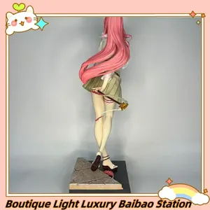 Figura de Anime de PVC Grande de <span class=keywords><strong>Raiden</strong></span> <span class=keywords><strong>Shogun</strong></span>, Modelo en Pose de Pie con Atuendo Informal, Estatua Decorativa de Escritorio, Juguete Coleccionable para Fanáticos del Anime - Product Image 6