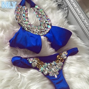 Traje de Baño <span class=keywords><strong>Bikini</strong></span> de Dos Piezas de Diseño Personalizado de la <span class=keywords><strong>Famosa</strong></span> Marca MLY, Traje de Baño y Ropa de Playa Sexy - Product Image 2