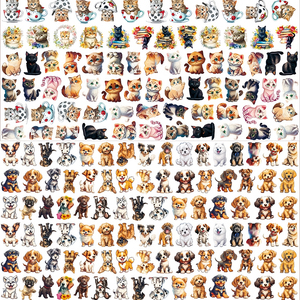 Pièces acryliques personnalisables en forme et couleur variées, motif dessin animé, 500g, frais de moulage réduits, pour accessoires de badges DIY, perles focales, faible <span class=keywords><strong>OMQ</strong></span> - Product Image 5