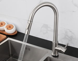 गुंगझोउ निर्माता का आधुनिक स्टेनलेस स्टील 304 रसोई नल स्मार्ट टच स्वचालित गर्म पानी सेंसर गर्म और ठंडा मिक्सर - Product Image 2