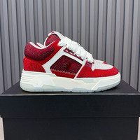 Chaussures décontractées en cuir microfibre et maille pour femmes Jishi X-241, à lacets, tendance sportive, nouvelle collection printemps, polyvalentes, avec incrustations métalliques