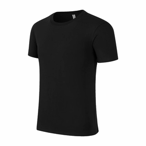 Vente en gros OEM 100% coton Impression de logo personnalisé <span class=keywords><strong>T</strong></span>-shirts unis pour garçons et hommes en taille plus - Product Image 3