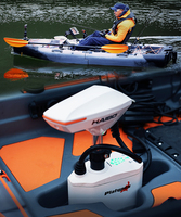 Haibo Top Flow Machine Q007 Propulseur Électrique pour Kayak de Route avec Positionnement GPS et Ancre Électronique pour Bateau de Pêche
