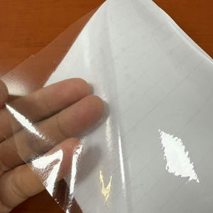 12mil علامة المحرك التصفيح البارد فيلم دراجة نارية واضحة مع الغراء الدائم 140gsm مقاومة للماء ورقة ملصق المواد - Product Image 1